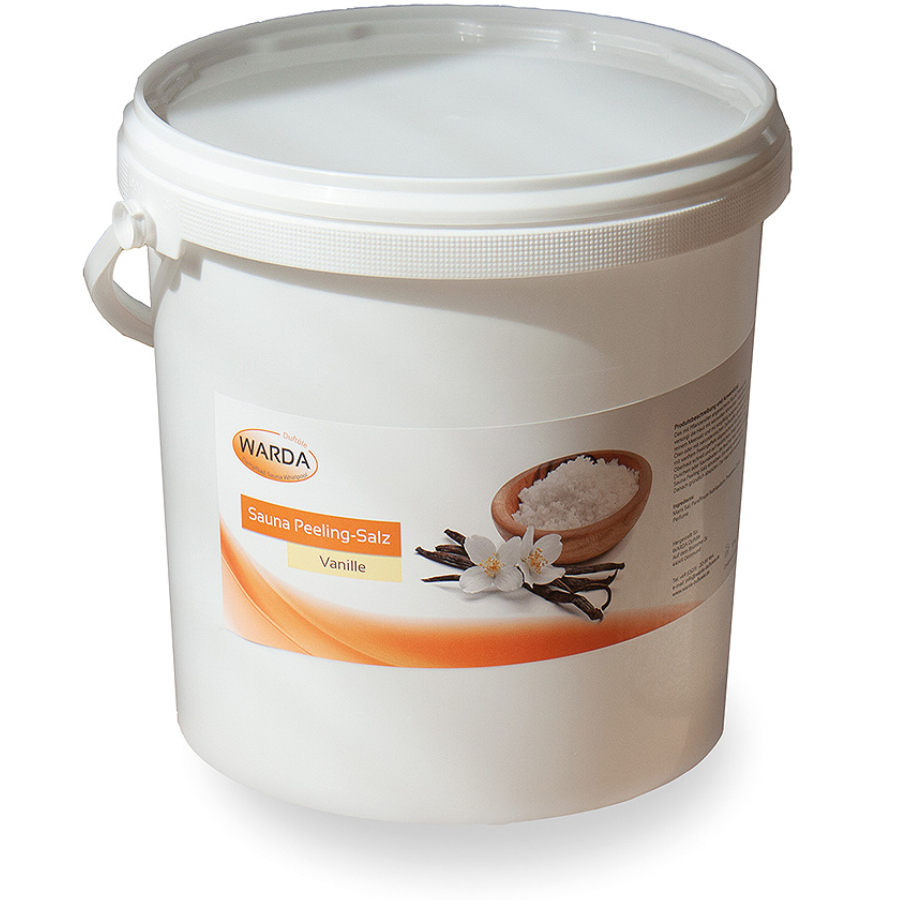 Warda Sauna - Peeling Salz - Vanille - 10 Kg