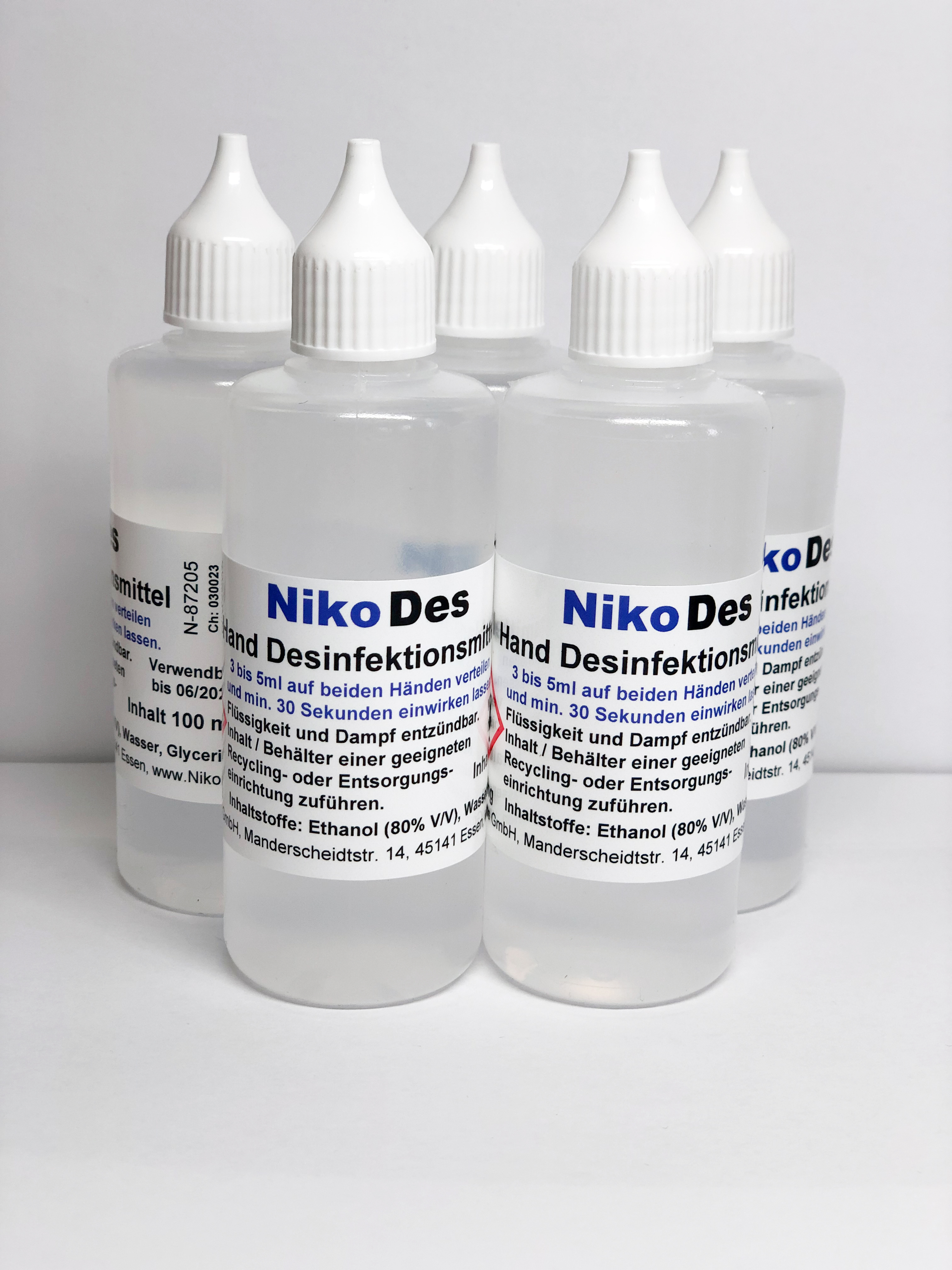 Hand-Desinfektionsmittel NikoDES 100 ml